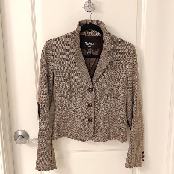 💥PRICE⬇️Ralph Lauren Herringbone Blazer Jacket - Picture 3 of 5